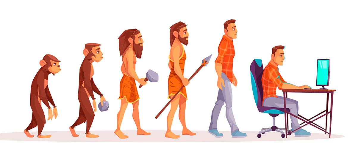 The Evolution Of Human From Primitve To Modern Man